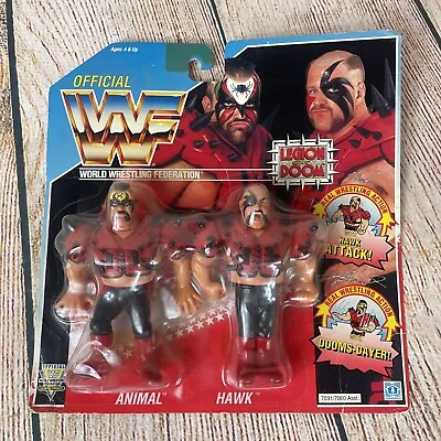 Buy WWF Hasbro Legion Of Doom Hawk & Animal Wrestling Figure • 279.99£
