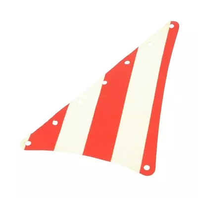 Buy 1x LEGO Fabric Sail 14x22 Red White Striped Ship Triangle 6285 10040 Sailbb23 • 47.15£