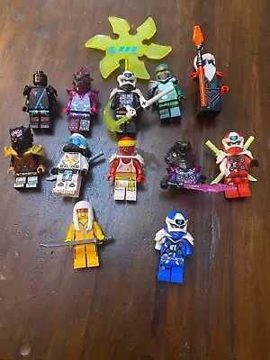 Buy Bundle! TWELVE - 12 - Genuine Lego Ninjago Minifigures (assorted) • 30£