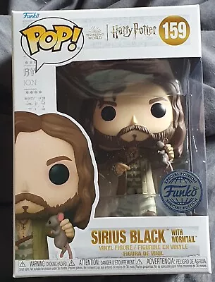 Buy Sirius Black With Wormtail 159 Funko Pop Harry Potter 1 • 23.89£