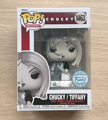 Buy Funko Pop Bride Of Chucky - Chucky / Tiffany  #1463 + Free Protector • 29.99£
