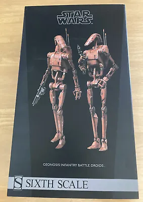 Buy Battle Droids Geonosis Infantry Sideshow Militaries Of Star Wars 12  Boxed • 425£