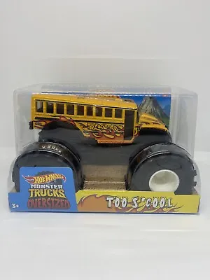 Buy Hot Wheels Monster Trucks Oversized Too S'Cool School Bus 1:24 • 23.99£