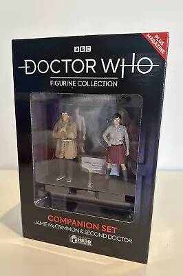 Buy JAMIE McCRIMMON & SECOND DOCTOR Eaglemoss BBC Doctor Who Figurine Companion Set • 17.99£