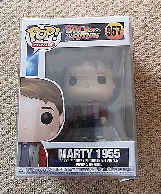 Buy Funko Pop! Back To The Future Marty 1955 #957 NEW WITH PROTECTOR • 13£