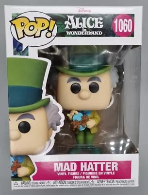 Buy Funko POP #1060 Mad Hatter - Disney Alice In Wonderland - Includes POP Protector • 25.99£