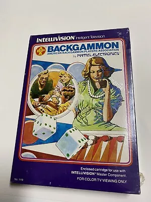 Buy Vintage Backgammon (Intellivision) By Mattel No 1119 • 151.20£
