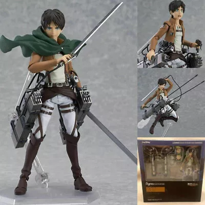 Buy 6  Attack On Titan Eren Yeager Action Figure Figma 207 Collection Toy Boxed • 27.59£
