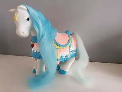 Buy Vintage 80s Toy - Lucky Bell Musical Dream Pony - Blue & White Version. Keypers • 39.99£