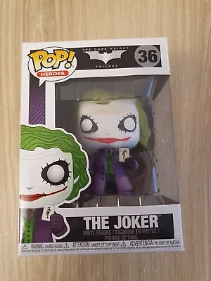 Buy Funko POP! Batman Dark Knight Movie The Joker Vinyl Figure #36 • 12.99£