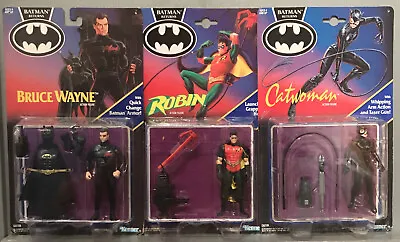 Buy 1991 -Batman Returns - Bruce Wayne - Robin & Cat Woman- ⭐️Unopened⭐️ • 220.99£