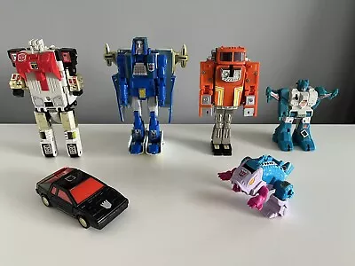 Buy Vintage 1980S G1 Transformers Go Bots /Takhara /Bandai Etc Job Lot • 9.99£