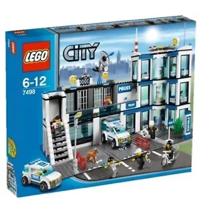 Buy LEGO City 7498 Police Station And 7741 Police Helicopter 2 Retired Complete Sets • 85£