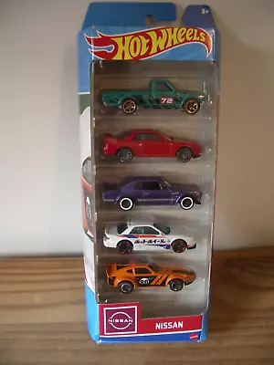 Buy Hot Wheels Nissan Set Of 5 Models - New (2022 Issue) • 9£