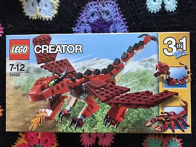 Buy LEGO CREATOR: 3 In 1: Red Creatures (31032) BNIB • 35£