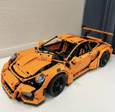 Buy NOT LEGO Technic Porsche GT3 RS Supercar High Quality Build 42056 • 84.99£