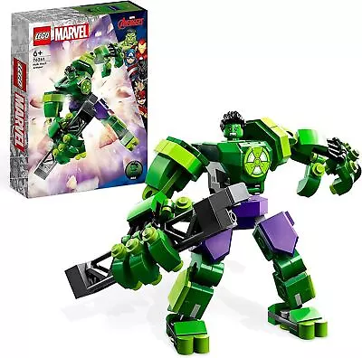 Buy LEGO Marvel Hulk Mech Armour Set 76241 • 18.45£