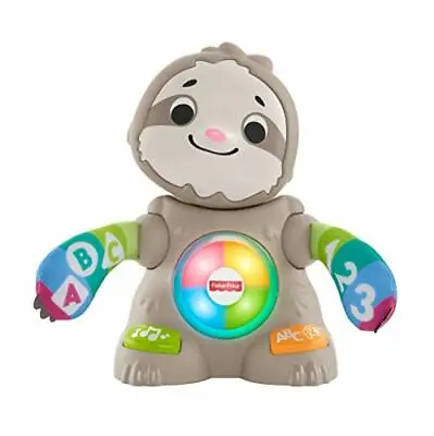 Buy Fisher-Price GHR18 Linkimals Smooth Moves Sloth, Baby Toy With Music  Lights, M • 27.63£