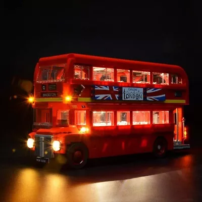 Buy Led Lighting Kit For London Bus - Compatible With Lego 10258 Building BRIKSMAX • 13.45£