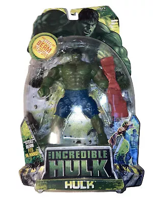 Buy Marvel The INCREDIBLE Hulk MOVIE HULK  W/ Steel Beam Weapon Hasbro 2008 New MOC • 44.99£