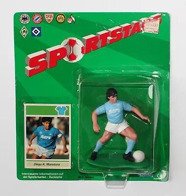 Buy Diego Maradona - Naples / Argentina 1989 Action Figure + Trading Card - Football • 27.46£