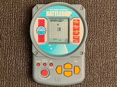 Buy Milton Bradley (MB/Hasbro) Battleship Handheld Electronic Pocket Game • 12.99£