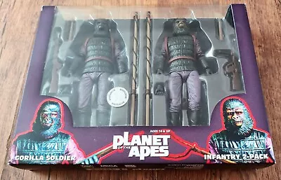 Buy Neca 7  Planet Of The Apes Soldier Infantry 2-pack Set  Toy R Us Exclusive New. • 175£