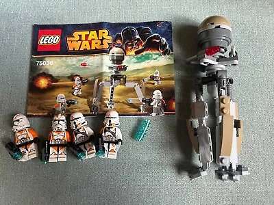 Buy LEGO Star Wars: Utapau Troopers (75036) 100% Complete With Instructions Loose • 50£