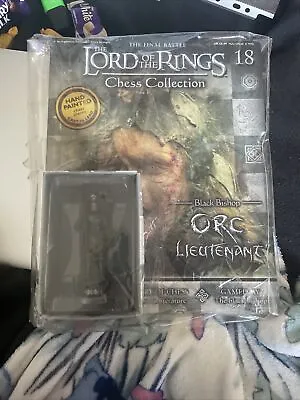 Buy Lord Of The Rings Chess Collection 18 Orc Lieutenant Eaglemoss Figure Bishop Mag • 10£