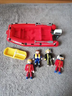 Buy Playmobil Sea Rescue Dinghy & 4 Figures • 6.50£