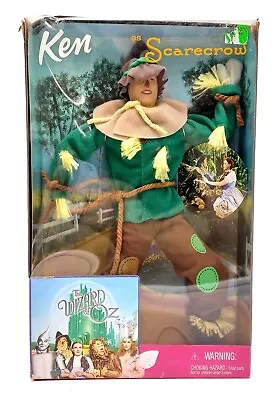 Buy 1999 The Wizard Of Oz Barbie Ken As Scarecrow Doll / Mattel 25816, NrfB • 42.96£