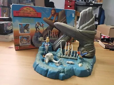 Buy Disney The Lion King Pride Rock Playset By Mattel With Box (BOX A) • 44.99£