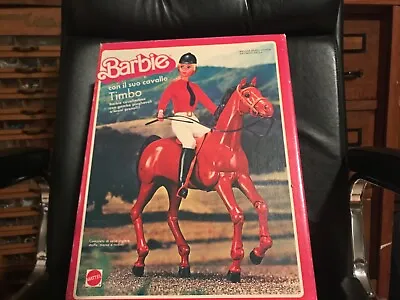 Buy 1976 Barbie Printed In Italy Unused Horse And Doll Original Packaging Complete • 84.91£