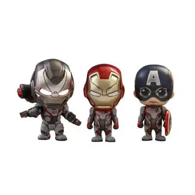 Buy Cosbaby Avengers 4: Endgame - Iron Man, Captain America & War Machine 3 Pack • 29.39£