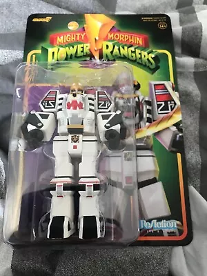 Buy Power Rangers White Tigerzord (Warrior) Super7 ReAction 6  Collectible Figure • 9.99£