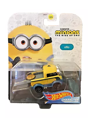 Buy Hot Wheels Character Car Minions - The Rise Of Gru - OTTO - Diecast 3yrs+ **BN** • 9.99£