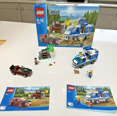 Buy LEGO CITY: Police Dog Van 4441 - 100% Complete With Box And Instructions • 5£