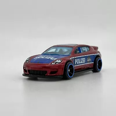 Buy Hot Wheels Porsche Panamera Polizei Police Red 2019 1:64 Diecast Car • 3.99£