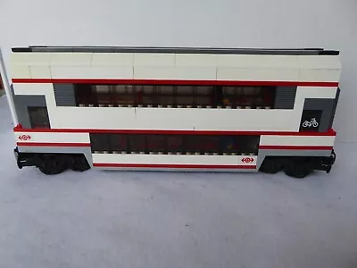 Buy 1 Lego Double Decker Club Car Coach Train Carriage To Match 60051 VGC Free P&P • 35£