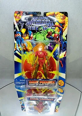 Buy Marvel Universe Light Up Hair & Eyes DARK PHOENIX ToyBiz 1996 Mint On Card X-Men • 15£