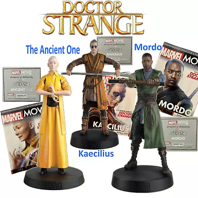 Buy X3 Doctor Strange Bundle  Mordo, Kaecilius, The Ancient One - Eaglemoss Marvel • 60£