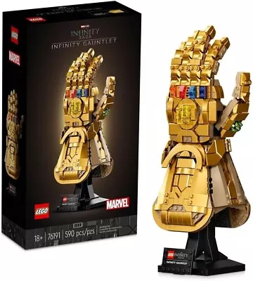 Buy LEGO 76191 Marvel Infinity Gauntlet Set, Collectible Thanos Glove. Brand New • 54.50£