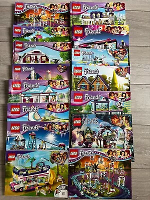 Buy Lego Friends Manuals Instructions Booklets 41130, 41038,41039,411101,41381,(181) • 4.99£