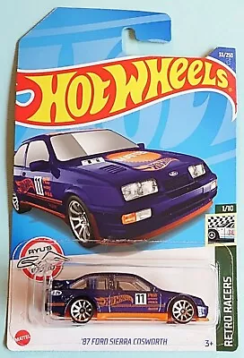 Buy Hot Wheels ‘87 Ford Sierra Cosworth. Retro Racers. New Collectable Toy Model Car • 4.50£