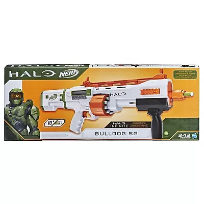 Buy Nerf Halo Bulldog Sg Pump-action Dart Blaster + Halo Infinite In-game Dlc Code • 49.99£