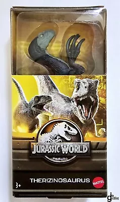 Buy Jurassic World Therizinosaurus Dinosaur Figure Toy GWT51, Mattel, New & Sealed • 7£