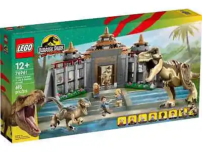Buy LEGO Jurassic Park: Visitor Centre: T. Rex & Raptor Attack (76961) New & Sealed* • 89.99£