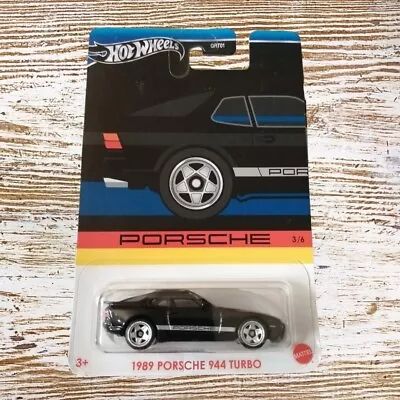 Buy 2024 Hot Wheels 1989 Porsche 944 Turbo Black Walmart Exclusive  • 15£