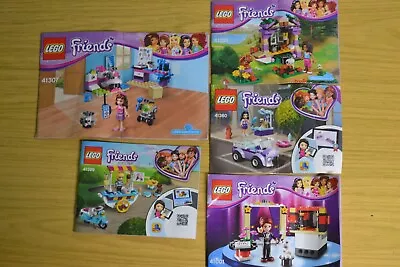 Buy Lego Friends 5 Sets:41001, 41031, 41307, 41360 & 41389 Complete With Instruction • 12.50£