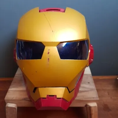 Buy Hasbro Marvel Iron Man Deluxe Electronic Talking Helmet 2010 Fully Working Sound • 20£